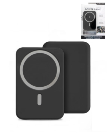 MagSafe Wireless Charging Power Bank (5000mAh) (BLACK) (Only Ground Shipping)
