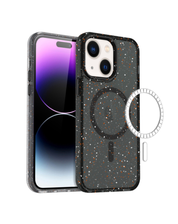 Splash - Ink Design Wireless Charging Case - BLACK for iPhone 11 (Only Ground Shipping)