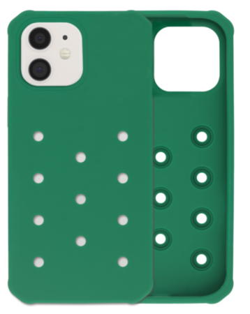 Charm Built Silicone Case (DARK GREEN) for iPhone 11 (Only Ground Shipping)