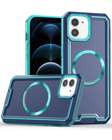 Non-Slip Translucent Matte Wireless Charging Case - BLUE for iPhone 11 (Only Ground Shipping)