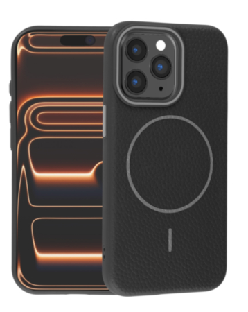 Magnetic Leather Soft Cases - BLACK for iPhone 11 Pro Max (Only Ground Shipping)