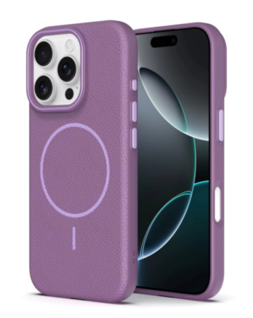 Magnetic Leather Soft Cases - SUNSET PURPLE for iPhone 11 Pro Max (Only Ground Shipping)