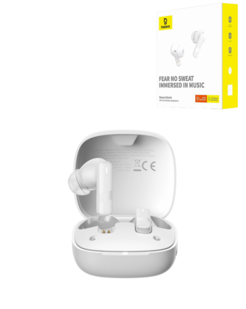 BASEUS Bowie E20 TWS Wireless Earbuds (WHITE) (Only Ground Shipping)
