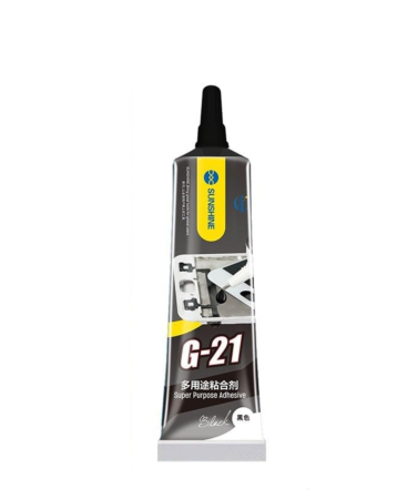 Sunshine G21 Adhesive Glue - BLACK (Not Returnable) (Only Ground Shipping)