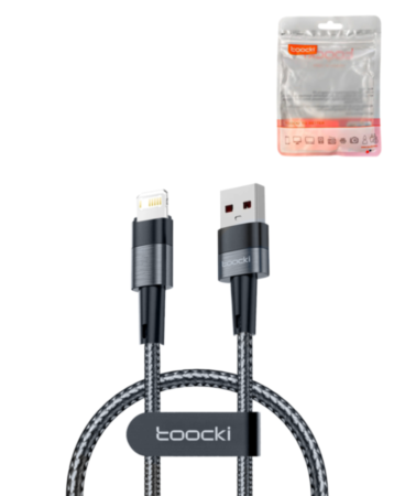 Toocki USB A-L Non-MFI Fast Charging Data Cable (BLUE) (3ft) (12W) (Only Ground Shipping)