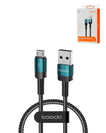 Toocki USB A-M Fast Charging Data Cable (GREEN) (3ft) (12W) (Only Ground Shipping)