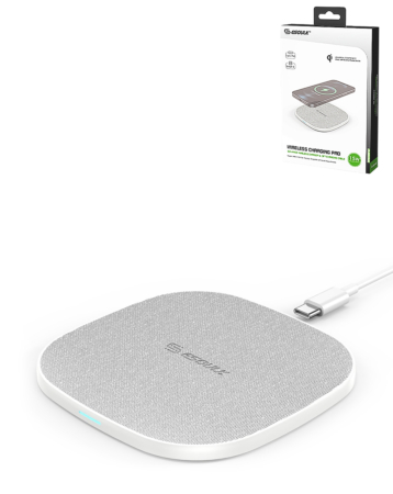 Esoulk QI Wireless Charger (5ft) (15W) (WHITE) (Only Ground Shipping)