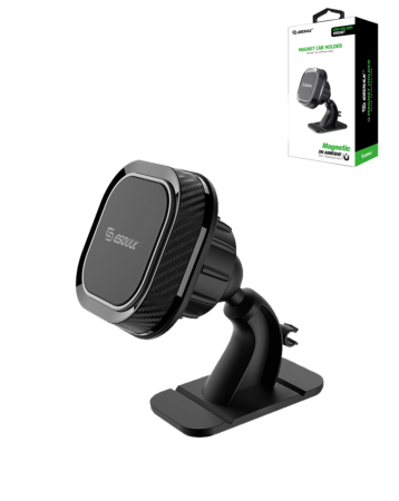 Esoulk Magnetic Stick On Car Holder (BLACK) (Only Ground Shipping)