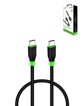 Esoulk EC33P USB C-C Cable (BLACK) (4ft) (60W) (Only Ground Shipping)