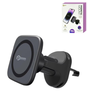 POMGEAR Magnetic Vent Car Holder Mount (BLACK) (Only Ground Shipping)