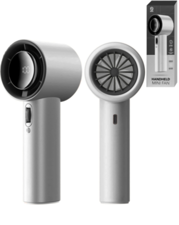 POMGEAR Handheld Mini Fan (SILVER) (Only Ground Shipping)