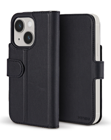 xBase Folio Exec Wallet Case for iPhone 15 (BLACK) (Only Ground Shipping)