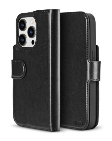 xBase by PowerPeak Folio Exec Wallet Case with MagSafe for iPhone 16 Pro Max - (BLACK) (Only Ground Shipping)