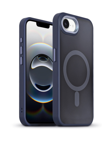 xBase DuoHybrid MagSafe Reinforced Protective Case for iPhone 16e / 17e (NAVY BLUE) (Only Ground Shipping)