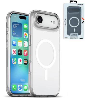 xBase by PowerPeak - Magsafe Clear Case for iPhone Air (Only Ground Shipping)
