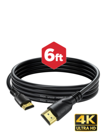 PowerPeak HDMI Cable 4K (6ft) (Only Ground Shipping)