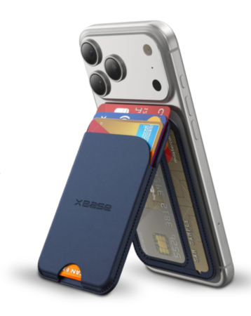 xBase by PowerPeak MagWallet Stand (BLUE) (RFID Blocking) (Only Ground Shipping)