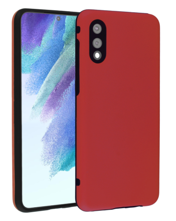 Full Cover New Design Silicone Case - RED for Galaxy A02 (Only Ground Shipping)