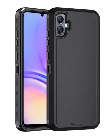 Heavy Duty Case for Galaxy A05 (BLACK) (Only Ground Shipping)