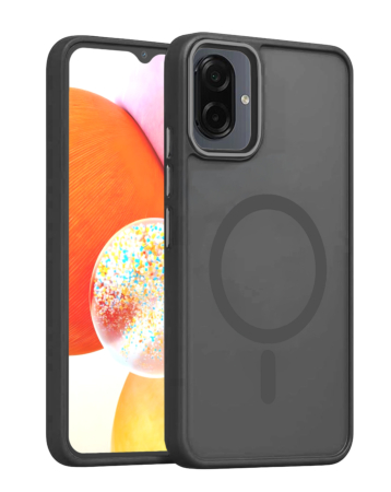 New Magnetic Wireless Charging Case - BLACK for Galaxy A07 (Only Ground Shipping)