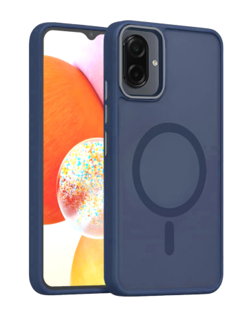 New Magnetic Wireless Charging Case - NAVY BLUE for Galaxy A07 (Only Ground Shipping)