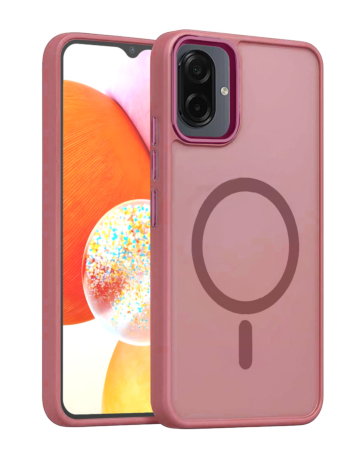 New Magnetic Wireless Charging Case - PINK for Galaxy A07 (Only Ground Shipping)