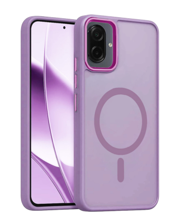 New Magnetic Wireless Charging Case - PURPLE for Galaxy A07 (Only Ground Shipping)