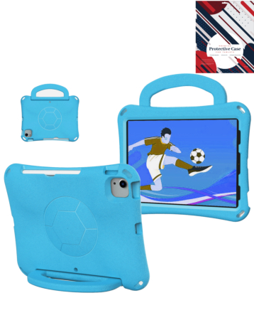 Soccer Case - BABY BLUE for iPad 10 2022 (10.9") / iPad 11 (A16) / Air 11 2024 (Only Ground Shipping)