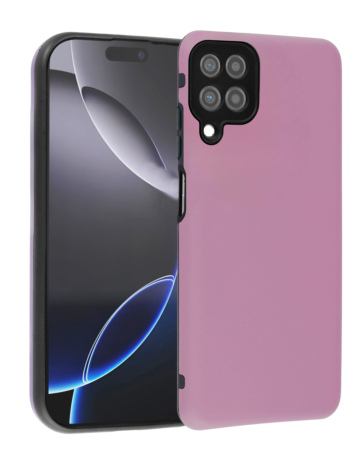 Full Cover New Design Silicone Case - LIGHT PINK for Galaxy A12 (Only Ground Shipping)