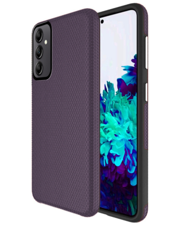 Galaxy A14 4G/5G Shock Absorption Protective Dual Layer Case - PURPLE (Only Ground Shipping)
