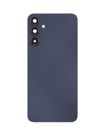 Back Glass with Camera Lens and Adhesive for Galaxy A15 4G (A155 / 2023) (NO LOGO) (BRAVE BLACK)