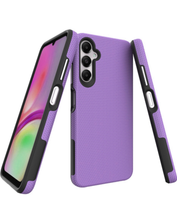 Shock Absorption Protective Dual Layer Case - PURPLE for Galaxy A16 (Only Ground Shipping)