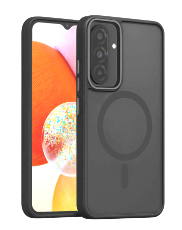 New Magnetic Wireless Charging Case - BLACK for Galaxy A26 (Only Ground Shipping)