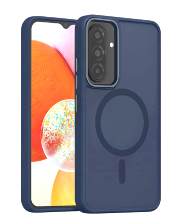 New Magnetic Wireless Charging Case - NAVY BLUE for Galaxy A26 (Only Ground Shipping)