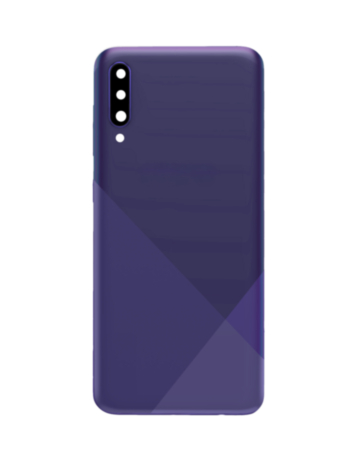 Back Glass with Camera Lens and Adhesive for Galaxy A30S (A307 / 2019) (NO LOGO) (PRISM CRUSH VIOLET)