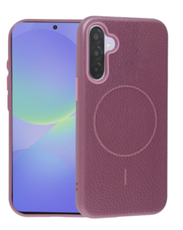 Magnetic Leather Soft Cases (SUNSET PURPLE) for Galaxy A36 (Only Ground Shipping)