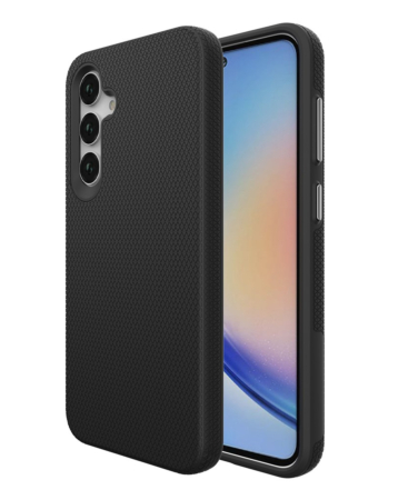 Galaxy A37 Shock Absorption Protective Dual Layer Case - BLACK (Only Ground Shipping)