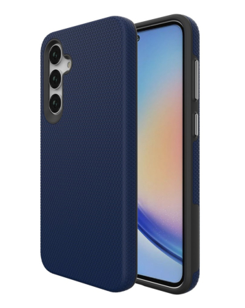 Galaxy A37 Shock Absorption Protective Dual Layer Case - BLUE (Only Ground Shipping)