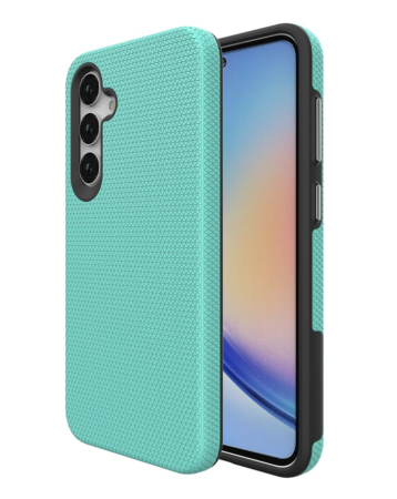 Galaxy A37 Shock Absorption Protective Dual Layer Case - TEAL (Only Ground Shipping)