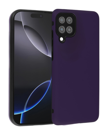 Full Cover New Design Silicone Case - PURPLE for Galaxy A42 5G (Only Ground Shipping)