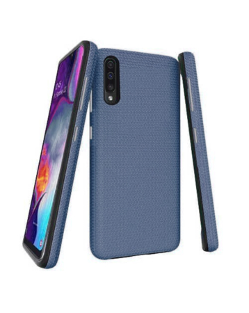 Galaxy A50s / A50 / A30s Shock Absorption Protective Dual Layer Case - NAVY BLUE (Only Ground Shipping)