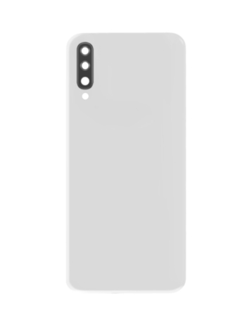 Back Glass with Camera Lens and Adhesive for Galaxy A50 (A505 / 2019) (NO LOGO) (WHITE)