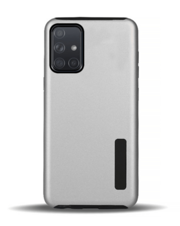 Galaxy A51 Dual Layer Protective Case - GRAY (Only Ground Shipping)