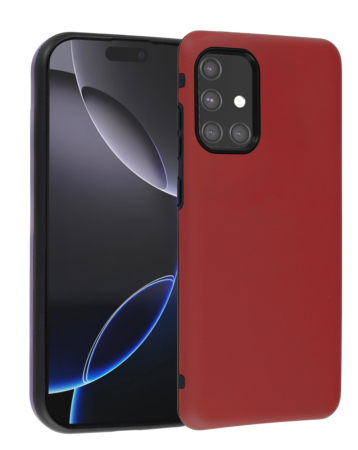 Full Cover New Design Silicone Case - RED for Galaxy A71 4G (Only Ground Shipping)
