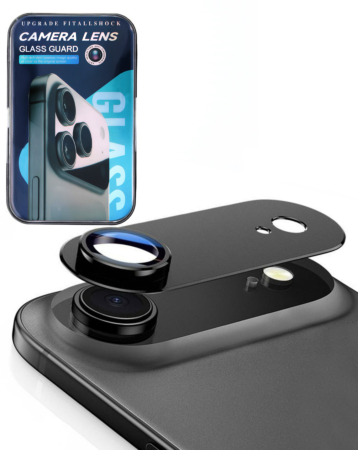 Metal Matte Armor with HD Tempered Glass for iPhone Air (SPACE BLACK)