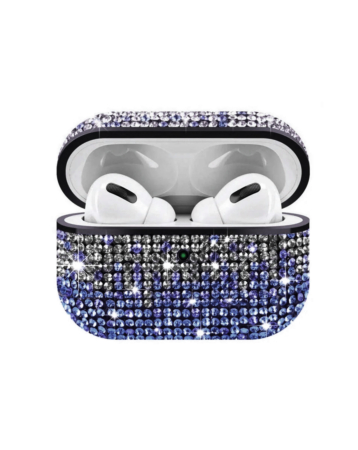 New Stone Design Case - DARK BLUE for Airpods (3rd Gen) (Only Ground Shipping)