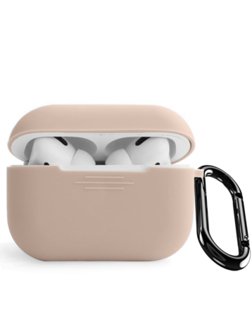 AirPods (4th Gen) Shockproof Silicone Case - PINK SAND (Only Ground Shipping)