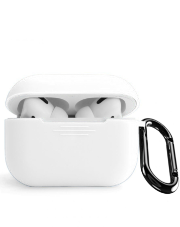 AirPods (4th Gen) Shockproof Silicone Case - WHITE (Only Ground Shipping)