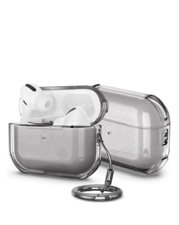 Hybrid Case with Air Cushion Technology - BLACK for Airpods 4th Gen (Only Ground Shipping)