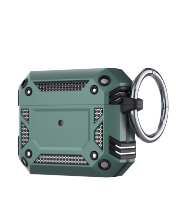 TPU Rugged Shockproof Armor Case - GREEN for Airpods 4th Gen (Only Ground Shipping)